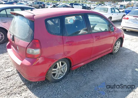 2008 Honda Fit Sport z USA, uszkodzony, nr VIN JHMGD37668S041567